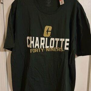 Charlotte Forty-Niners Dark Green T-Shirt
